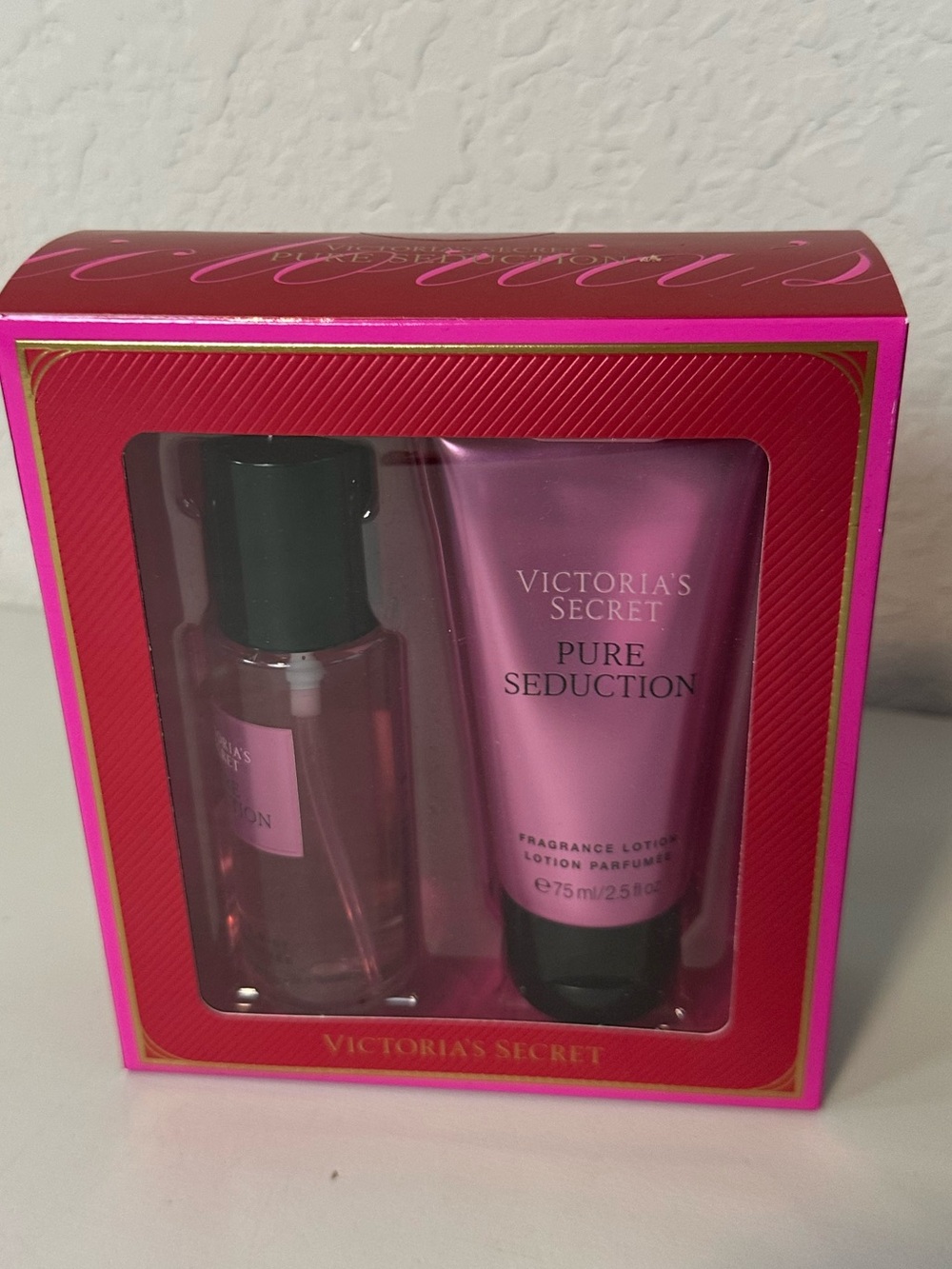 Victoria’s Secret Pure Seduction Fragrance Mist and Lotion Duo New In Box